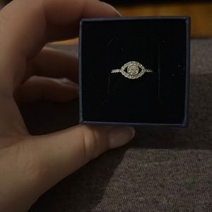 Swarovski “Eye” ring in a size 6